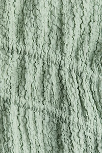 Crinkled Tie-Front Top