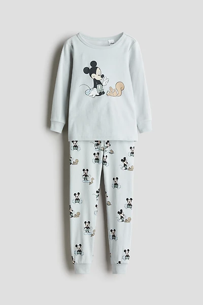 Snug Fit Cotton Jersey Pajamas