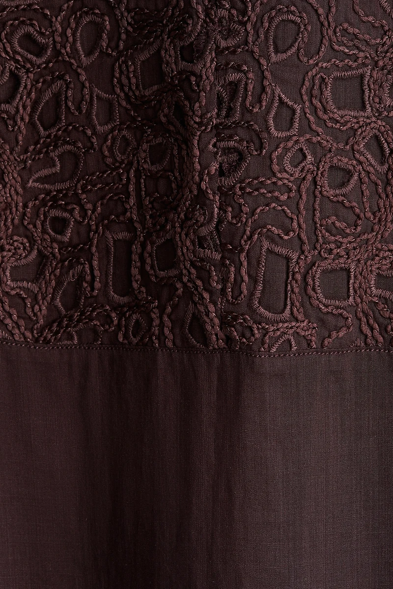 Ramie Kaftan Dress