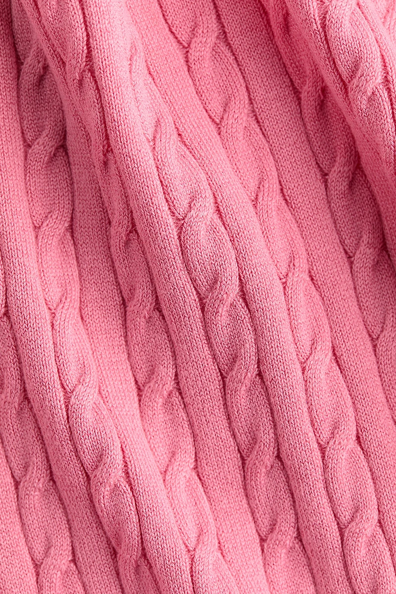 Cable-Knit Sweater