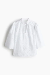 Broderie anglaise blouse