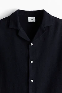 Regular Fit Textured Resort Shirt