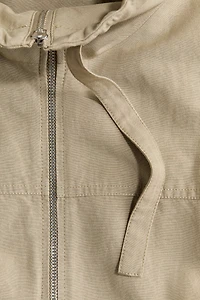 Linen-Blend Jacket
