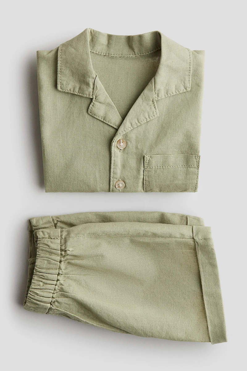 2-piece Linen-blend Set