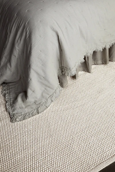 Tapis en coton texturé