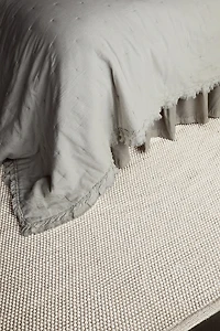 Tapis en coton texturé