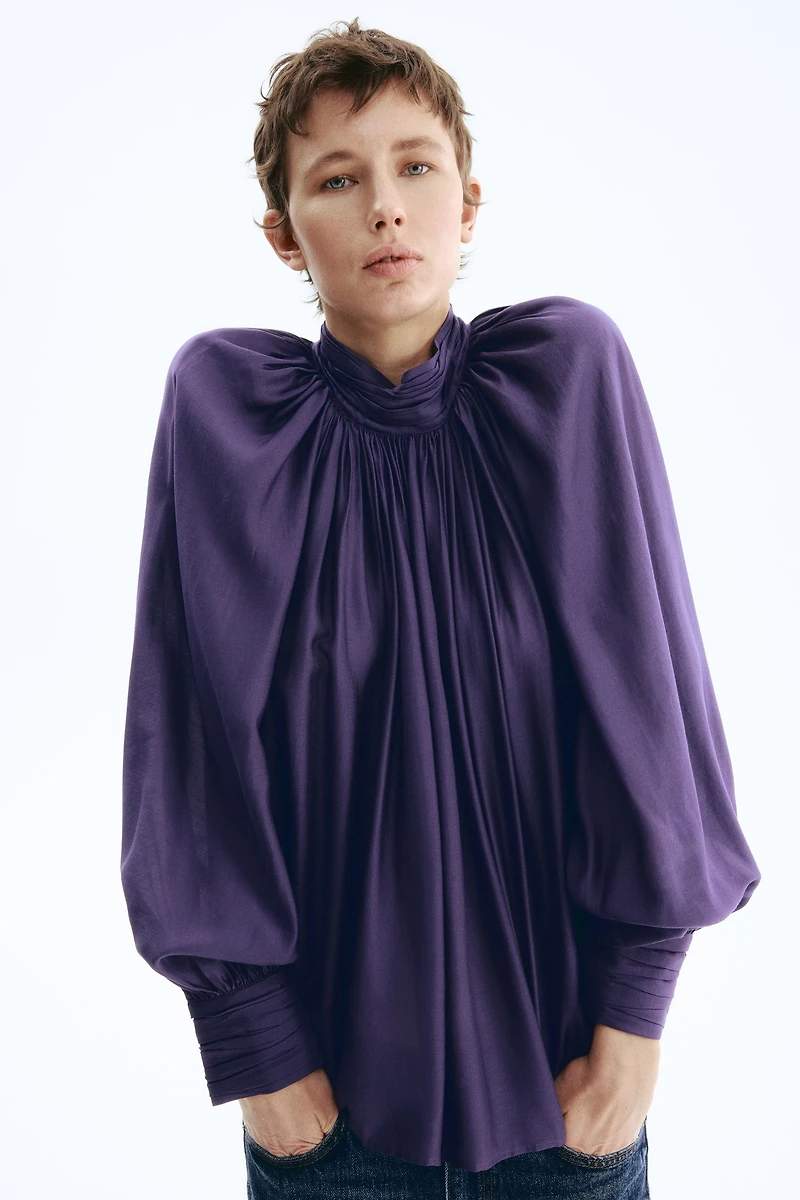 Draped Blouse