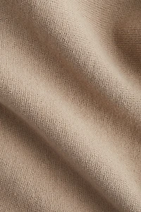 Chandail péplum en soie mélangée