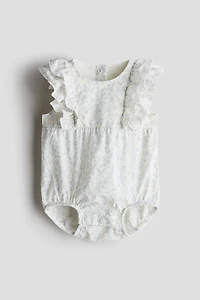 Barboteuse volantée