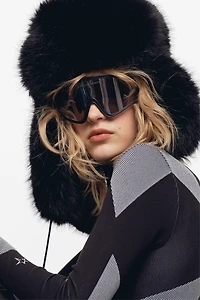 Maillot sans coutures à col cheminée