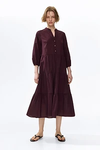 Tiered Midi Dress