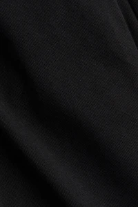 Shoulder-pad T-shirt dress