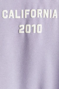 Oversized Hoodie with Motif