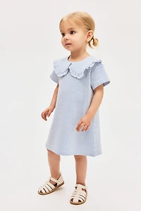 A-Line Dress with Collar