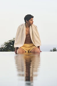 Crinkled Swim Shorts