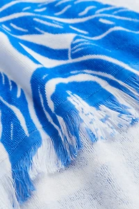 Serviette de plage à motif