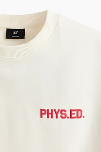 T-shirt imprimé grande taille