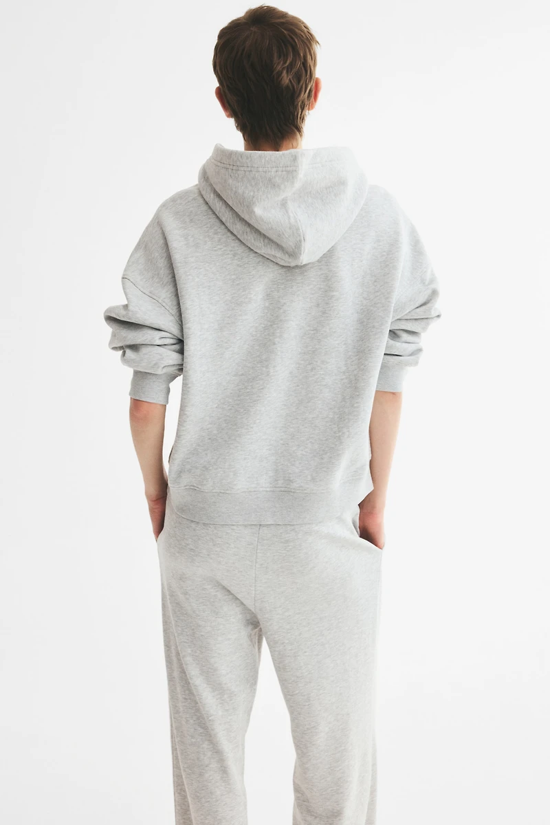 Zip-through hoodie