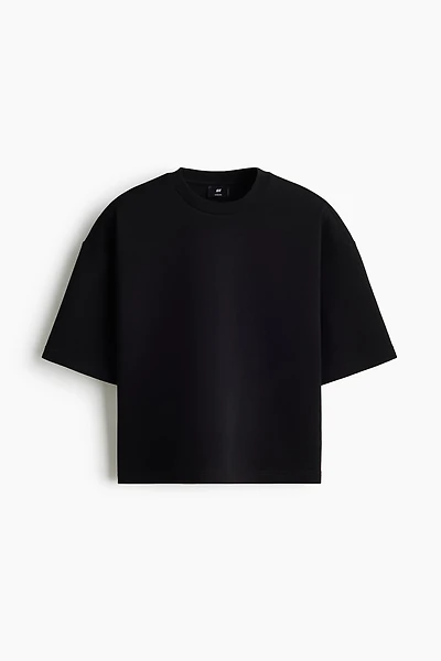 Oversized-Fit Scuba T-Shirt