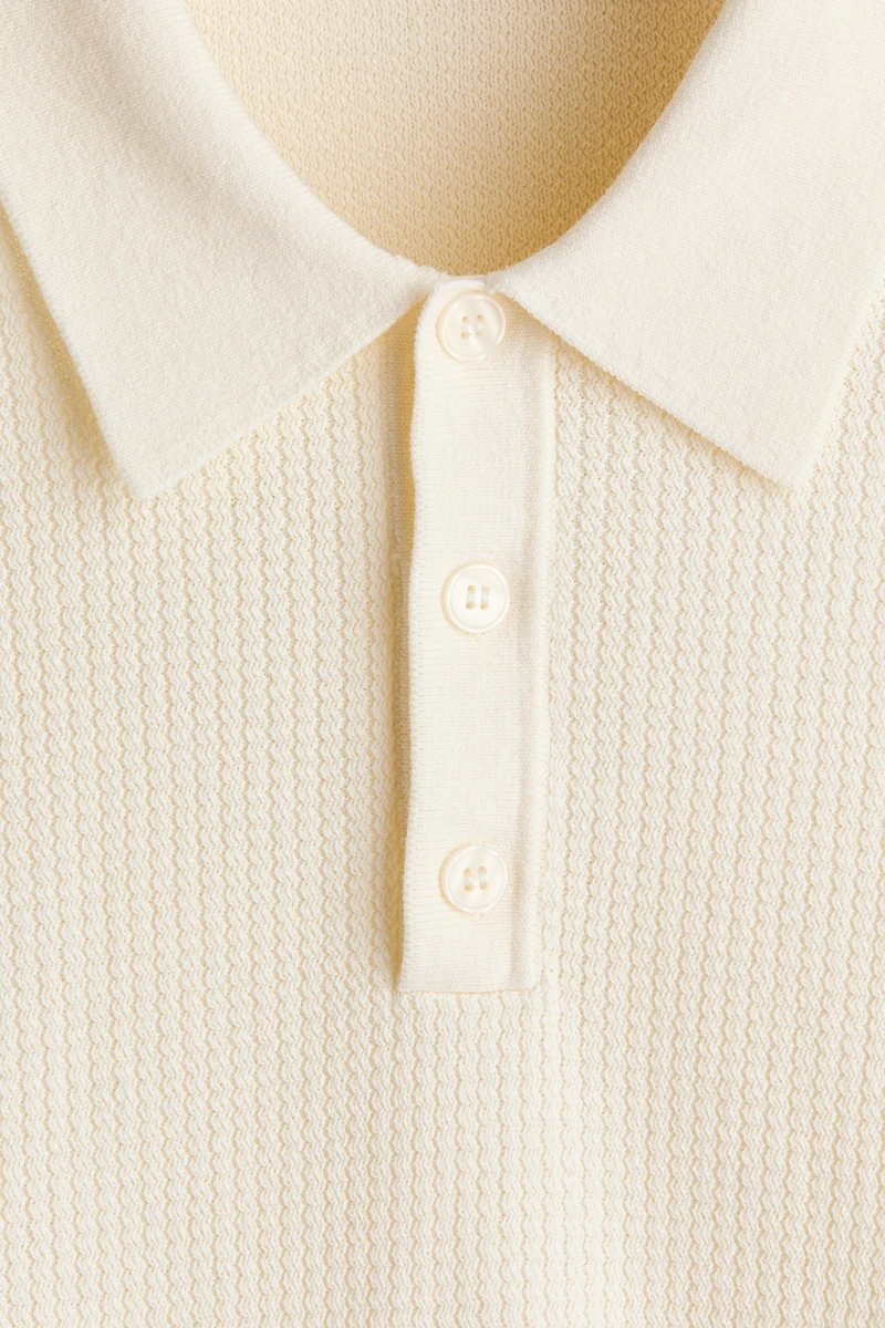 Regular-Fit Knit Polo Shirt