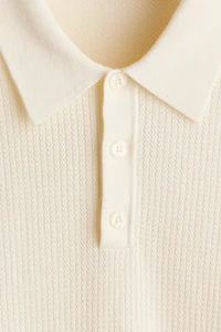 Regular-Fit Knit Polo Shirt