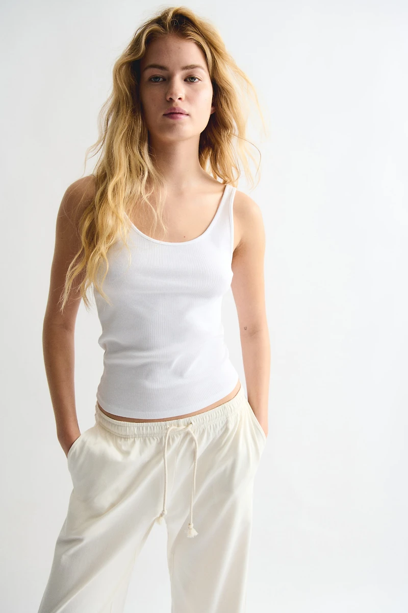 Wide-Leg Joggers