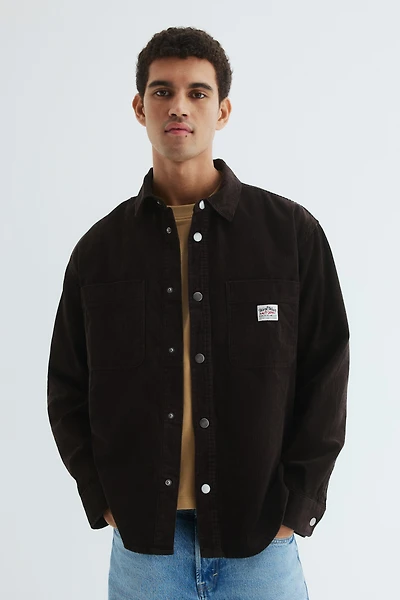 Oversized Cotton Corduroy Shirt