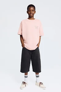 Baggy-Fit Denim Shorts