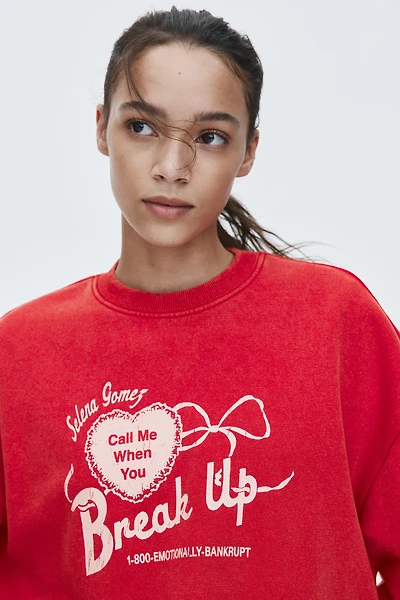 Sweatshirt with Motif