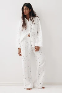 Pyjama en mousseline de coton