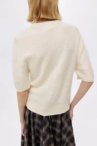 Brushed Cashmere Top