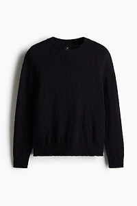 Regular-Fit Rolled Edge Sweater