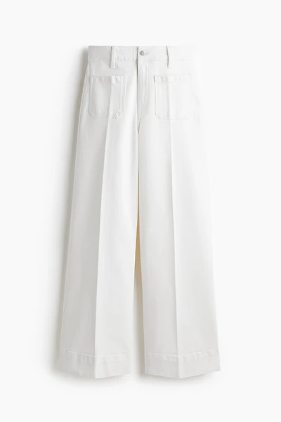 Jean ample taille haute