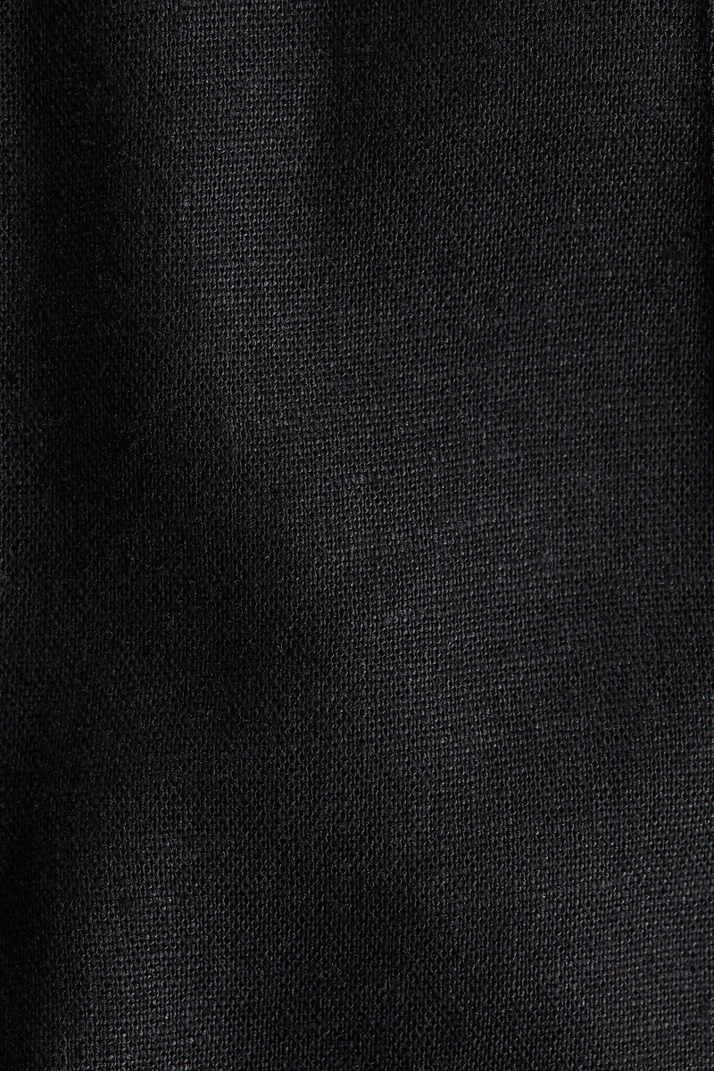 Dressy Linen-Blend Pants