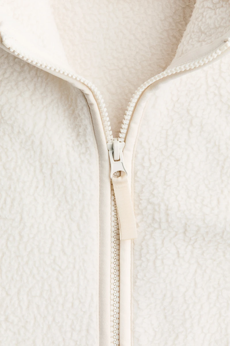 Regular-Fit Teddy Fleece Sports Vest