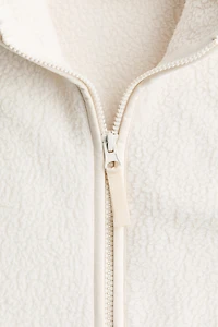 Regular-Fit Teddy Fleece Sports Vest