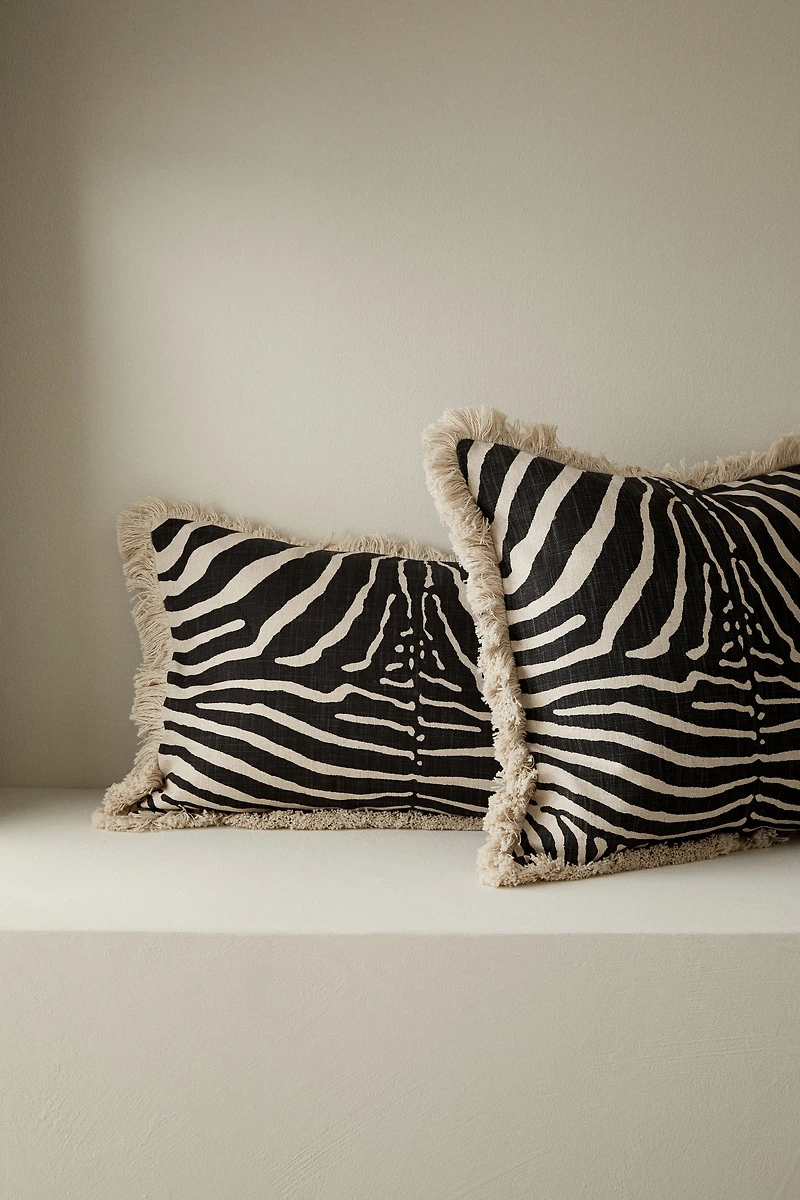 Cushion Cover with Fringe
