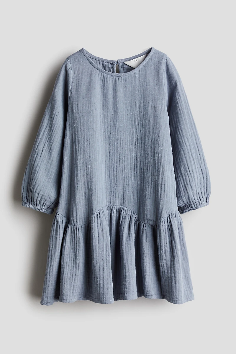 Robe en coton tissé
