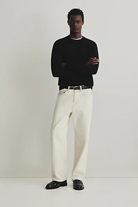 Regular-Fit Merino Wool Sweater