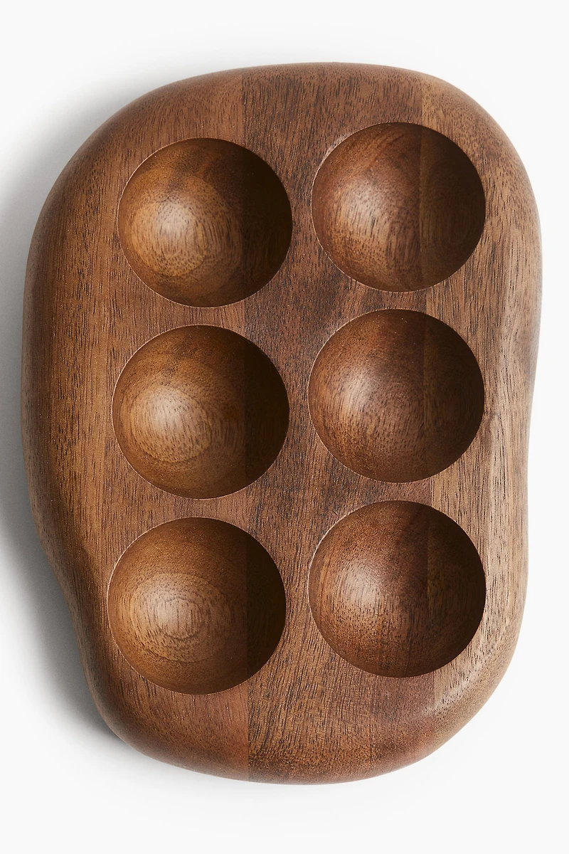 Mango Wood Egg Tray
