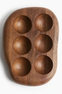 Mango Wood Egg Tray