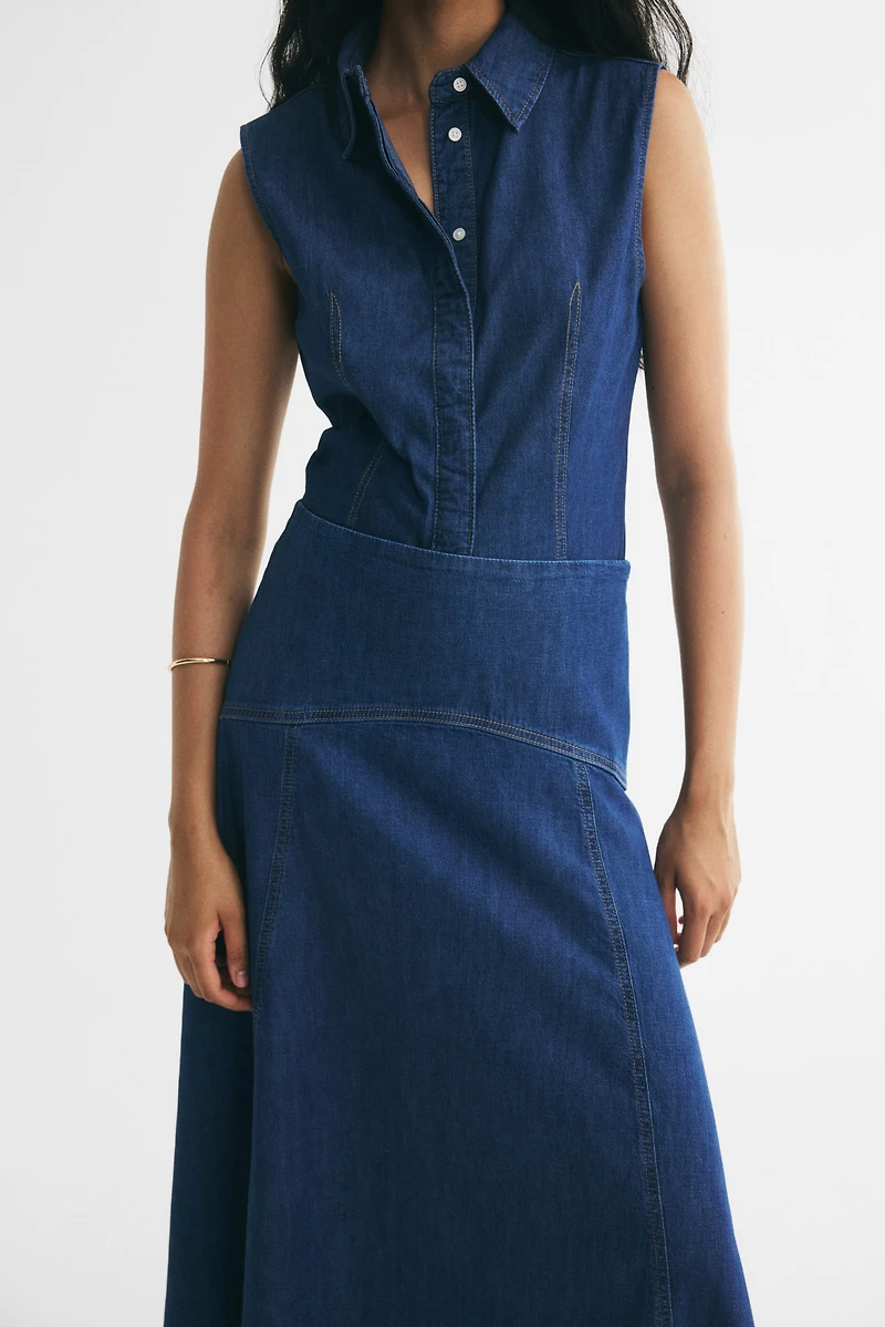 A-Line Denim Skirt
