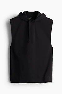 Regular-Fit Sleeveless Sports Hoodie with DryMove™