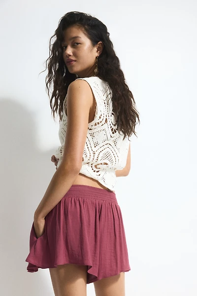 Airy Drawstring Shorts