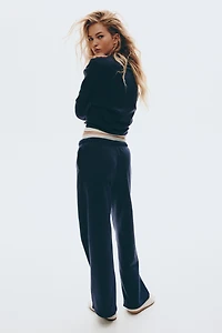 Wide-leg Joggers