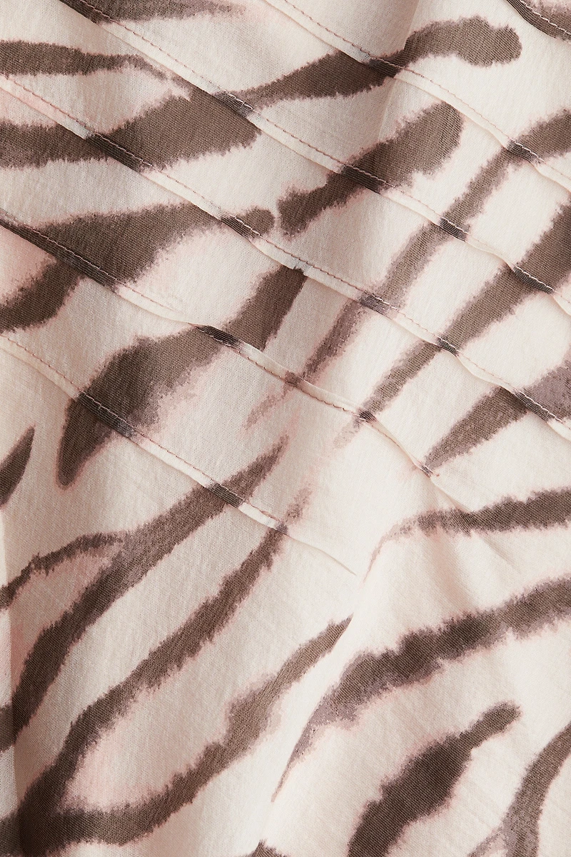 Jupe à plis nervure