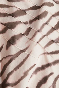 Jupe à plis nervure