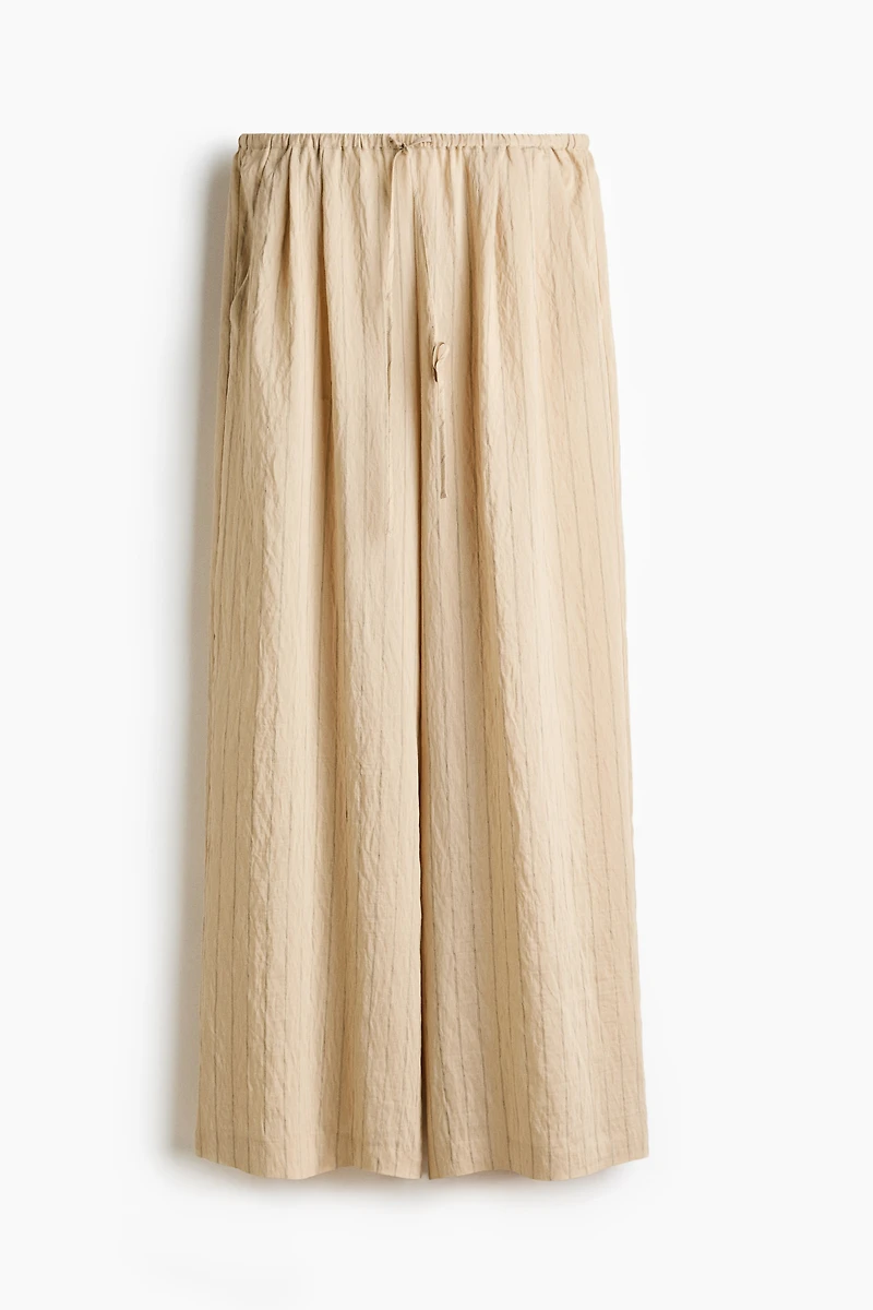 Pantalon droit à cordon