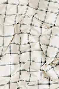 Cotton Sateen Twin Duvet Cover Set