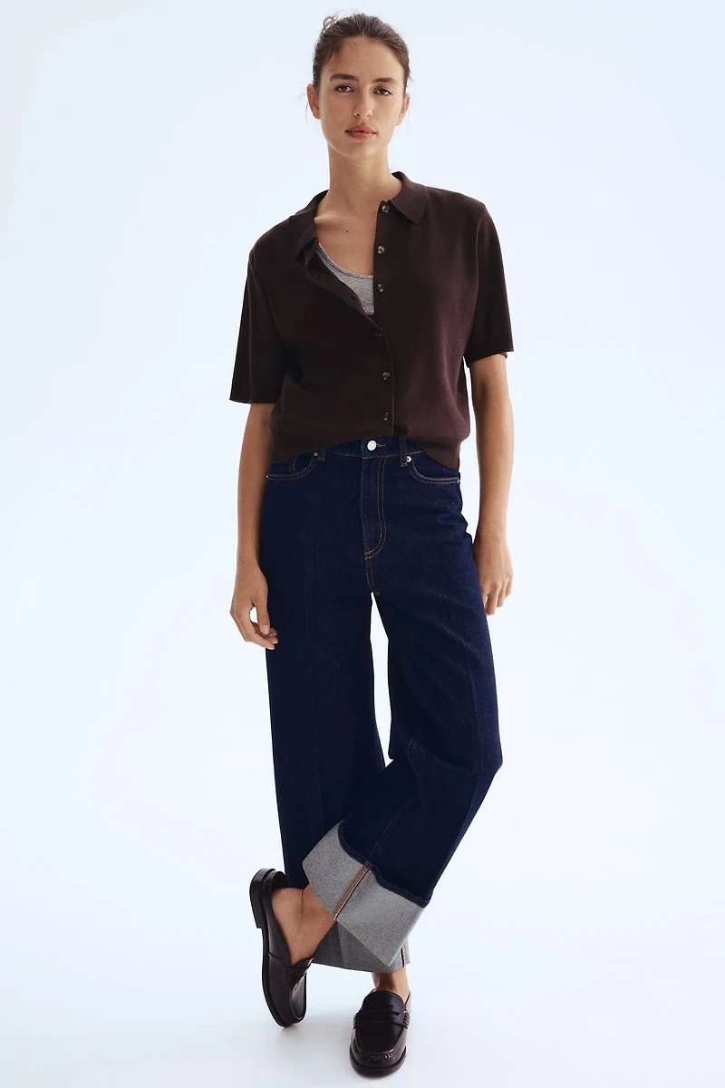 Cardigan with Collar